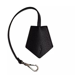 Neil Barrett Black Leather Men Men's Keychain